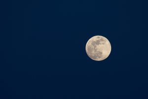 a month, full moon, night