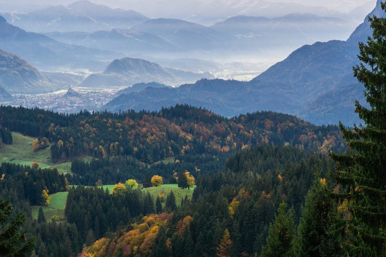 landscape, mountains, panorama